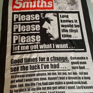 Society6 The Smiths Tapestry